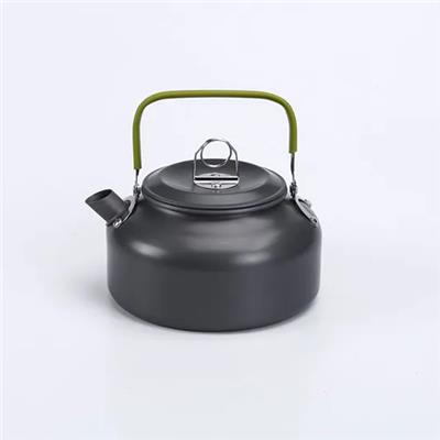 CPK-PT020 Portable Folding Stainless Steel Utensils Outdoor Cooking Equipment Teapot Kettle Aluminum Camping Cookware Set